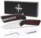 Scandinoff Klappmesser - Einhandmesser - 95mm Klinge - Taschenmesser - Klingenform „Modern SEAX“ - Sandvik 14C28N Stahl - EDC Messer für Outdoor, Wandern | Folding Knife | Pocketor 95 Nordic Blood