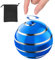 Kinetic Desk Spinnin Toys Ball, Fidget Toy Balls for Office for Adults, Optical Illusion Rotating Ball for Office Anxiety & ADHD, Gift for Men Woman Boy Girl (40mm, Blue)
