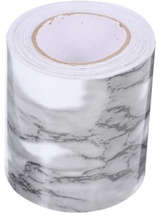 BAZEITFLOW Sockelleiste Selbstklebend Ecksockelleiste Flexible Bodenleistenverkleidung Marmoraufkleber Selbstklebende Wandleisten Leistenverkleidung Für Schlafzimmer Und Wohnzimmer Sockelleis