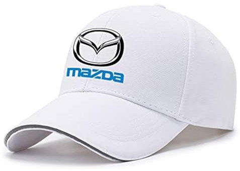 WSDUILA Auto Kappe für Mazda CX-30 CX-50 CX-60 CX-90, Personalisierte Kappe, Cap Mit Bestickt Text Abzeichen, Mütze Basecap Verstellbar,A