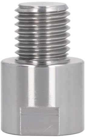 Lathe Headstock Spindle Adapter 1in x 8TPI Male to 3/4in x 16TPI Female Thread, Alloy Steel Wood Lathe Chuck Spindle Adaptor for Woodworking and Metal Turning Accessories