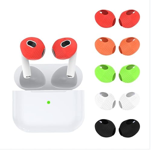 INF Silikon-Ohrstöpsel für Kompatibel mit Apple AirPods 3 – Staubdicht und Komfortabel