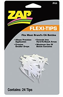 Pacer Technology (Zap) Flexy-Tips 24 Adhesives