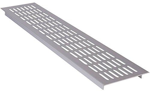 Wallair Leichtmetallgitter Silber (L x B x H) 480 x 100 x 16 mm N35847