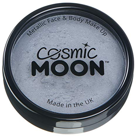 Cosmic Moon - Pintura facial profesional metálica activada por agua - Plata