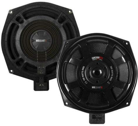 MB Quart QM-200WX - Coppia di woofer compatibili con BMW E U F modelli G30/31/32/11/12/01/02/05, Mini F54/55/56/57/R60/61