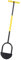 Tondeuse à Gazon Manuelle Pelle Pied Large Pneu Croissant Tondeuse à Gazon Sûre Haute dureté Efficace Pratique en Acier au Carbone pour Jardin