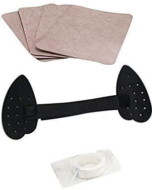 perfk Autocollant d'oreille de Support d'oreille de Chien, Outils Fixes, Aide de redressement Vertical de Correction érigée, kit d'affichage d'oreille de, Grand