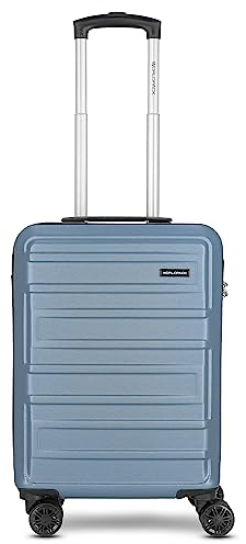 Worldpack Kabinen-Koffer für Damen und Herren | Kleiner Cabin-Trolley 38 x 22 x 55 cm aus hochwertigem, stoßfestem ABS Material | Doppelrolle & Teleskopgriff| New York 2.0 Serie