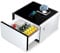 TsoLay Modern End Side Table Multifunction Nightstand Integrate the refrigerator and making tea for Bedroom Living Room Office Use