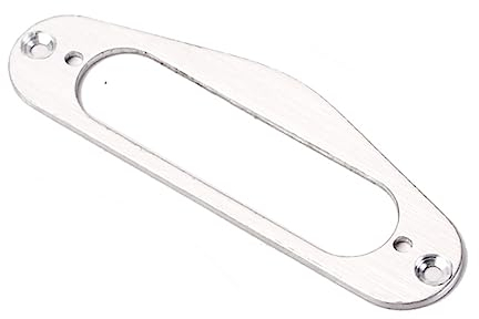 Vaguelly Single Coil Pickup Montage Silber Rahmen Für Elektrische Gitarre Passt Bridge Zubehör