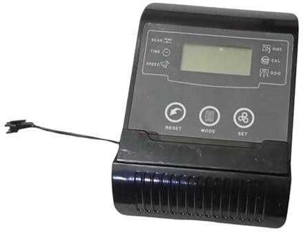 Harilla Stationärer Fahrrad-Tachometer, Heimtrainer, Computer, Ersatz für Rudergerät, digitaler Monitor für Laufband, Laufband