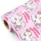WRAPAHOLIC Rosa Einhorn Geburtstag Geschenkpapier Rolle - Mini Rolle - 43 cm x 100 cm - Happy Birthday Einhorn Design, perfekt für Mädchen Geburtstag, Party, Urlaub