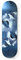 eaze Mind Twin-Tail Symmetrical Skateboard-Deck (Blue-Stain) inkl. Free Grip (8,5 Inch)
