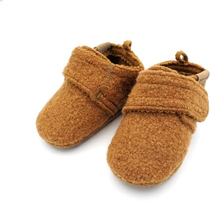 maximo Lauflernschuhe, Soft Uni Anti-Rutsch-Sohle, PVC Wollfleece