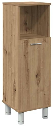 vidaXL Badschrank Artisan-Eiche 30x30x95 cm Holzwerkstoff
