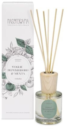 Nasoterapia Foglie di menta e Pomodoro diffusore bastoncini 100 ml