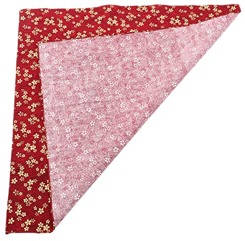 Japanische Geschenkverpackungsstoff Tuch Rot, und Reisen Weihnachten Feier