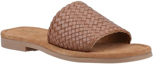 Hush Puppies Hetty Woven Leather Slide Sandal
