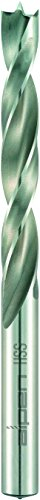 alpen HSS Maschinen-Holzspiralbohrer, Durchmesser 8 mm, L1 117 mm, L2 75 mm, 62000800100