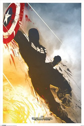 Marvel Comics Captain America 'Winter Soldier' Maxi Poster,61 x 91.5 cm