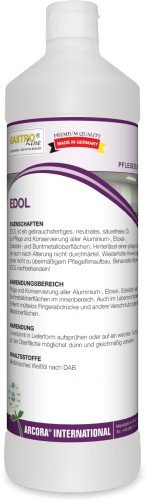 Arcora 01170 Edol Pflegeöl für Edelstahloberflächen, 1 L