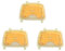 AISEN 3 x Air Filter for Stihl MS171 MS171C MS181 MS181C MS211 MS211C Chainsaw Chainsaw # 1139 120 1602