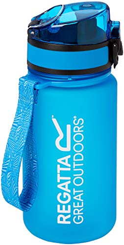 Regvv|#Regatta 0.35 Litre Lightweight Tritan Flip Camping Bottle - Blue, Sgl