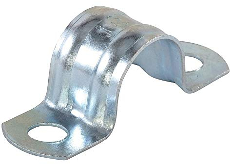 WITTKOWARE Befestigungsschelle, zweilaschig, verzinkt, Ø 22mm, 50 Stück