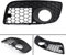 Artudatech Auto Frontgrill Links Ersatz Grill Nebelscheinwerfer Grill für V W Golf MK5 GTI 2006 2007 2008 2009