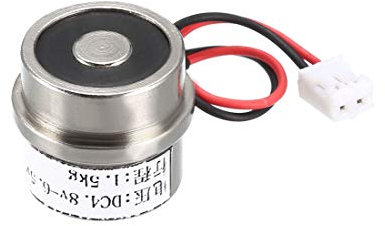 sourcing map DC4.8V-6.5V 15N 1.5KG Elektrischer Hubmagnet Elektromagnet Solenoid Lift Holding