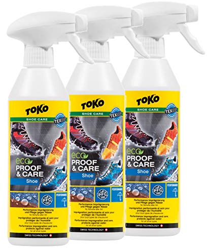 Toko - Juego de 3 productos impermeabilizantes para zapatos y cuidado de zapatos