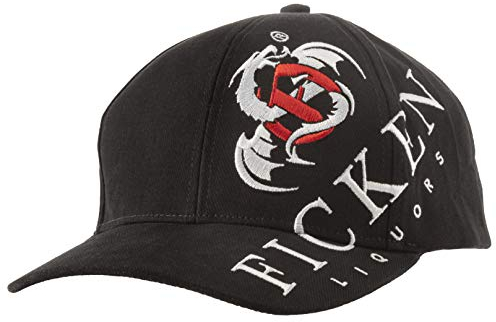 FICKEN Cap mit hochwertigem Stick, Drache, Baseball-Cap