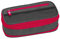 WEDO 24244009 Schlamperbox NEON Stretch, vergrößerbar, mehrere Fächer, Stiftschlaufen, inkl. Stundenplan, grau neon-rosa