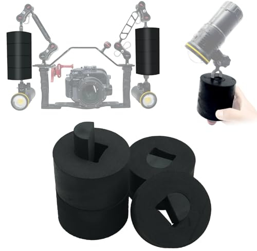 nitescuba FAXS Jumbo Float Kit Flotteur de nage pour Ultralight/INON/Sea&Sea Arms/WEEFINE/NITESCUBA Arms (FAXS)