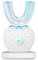 Brosse à dents automatique à 360 °, brosse à dents à ultrasons pour adultes brosse à dents sonique, brosse de blanchiment des dents avec minuterie brosse à dents électrique charge sans fil (White)
