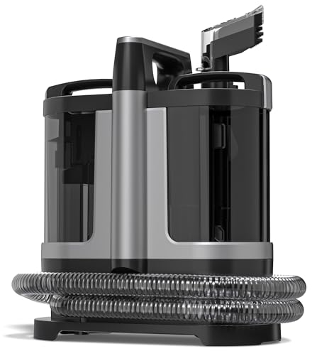 Carpet Cleaner Machine,Carpet & Upholstery Cleaner, Portable 450W 18Kpa Strong Suction Spot & Stain Remover with Deep Cleaning for for Pets,Stairs,Car Seat and Couch