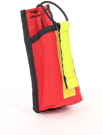 Zentauron Funkgerätetasche HRT Molle Rescue – BOS Funkgerät Zubehör, Tasche für Digitalfunk, MOLLE System, Robustes Cordura, Klettverschluss, Gummischur, Rettungsdienst, Feuerwehr, Made in Germany