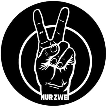 Sammys Shirt Store Nur Zwei-Geschlechter III Aufnäher 8 cm