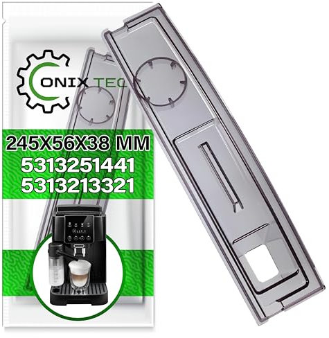 Wassertankdeckel für Kaffeemaschine 245x56x38 mm mit Originalcode 5313251441 5313213321 für DeLonghi ECAM - Garantie 5 Jahre - ONIX TECH