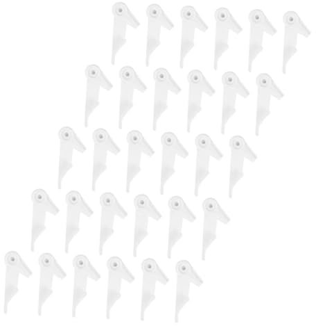 QUMIIRITY 30stücke Deckenlampen Schnallen Kunststoff Lampenschirm Halterung Zubehör Für Deckenleuchten Robust Und Langlebig Installieren Und Vielseitig Einsetzbar