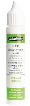 Schmincke Maskierstift Dosierstift weiß 25 ml 50 733 005