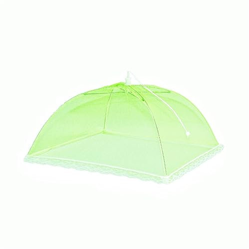 Outdoor-Lebensmittelnetz, Zelte, Regenschirme, abnehmbare Fliegenfutterabdeckungen, Esstisch, Gemüse, einfach zu bedienen