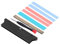 Dispositivo di Raffreddamento della Memoria RAM, Dissipatore di Calore della Memoria Universale per DDR1 DDR2 DDR3 DDR4 ECC (BLACK)
