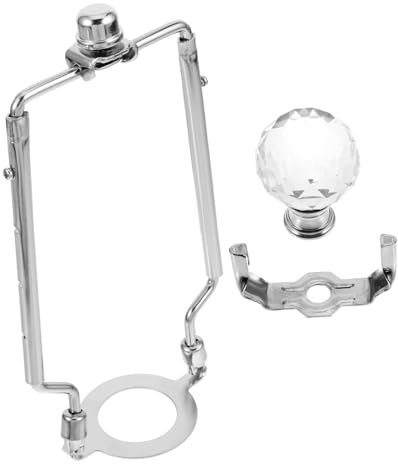 GRIRIW Verstellbarer Lampenschirm-halter Aus Leichtem Widerstandsfähigem Material Mit Lampenknauf Für Steh Tischleuchten Einfache Montage Langlebige Lampenharfe Für Individuelle Beleuchtu