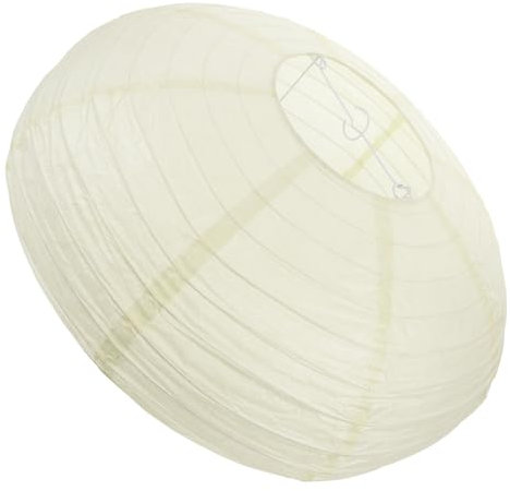 OSALADI Pantalla De Papel Lámpara De Papel Lámpara De Globo Cuadrado Oro Borla Mimbre Mesa Sucursales Jumbo Viviendo Rompecabezas Sin Luces De Fiesta Planchar Beige