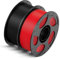ANYCUBIC Refill High Speed PLA und Spool Kit, Bis zu 600 mm/s Hohe Geschwindigkeit 3D Drucker Filament, Intelligente Identifikation 2KG Schwarz Rot