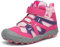 Mishansha Scarpe da Trekking Ragazze Raspirante Calzature da Escursionismo Antiscivolo Outdoor Multisport Scarpe Bambino Camminata Stivali Rosa 25 EU