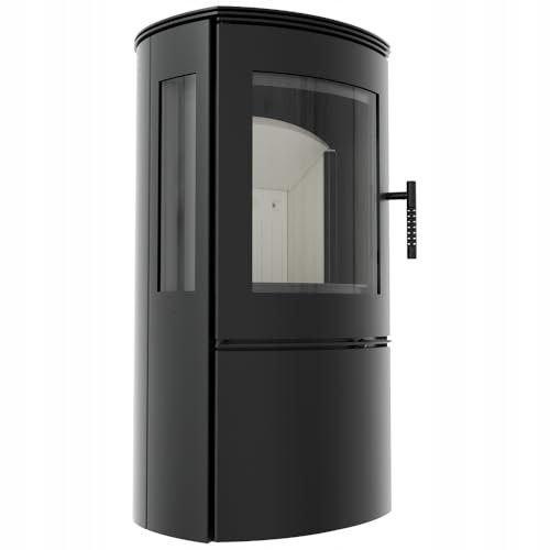 KRATKI Kaminofen aus Stahl 10 kw FALCON fi 150 Satz Stahlofen, Schwedenofen BImSchV Stufe 2