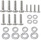 Lot de 24 pièces de matériel de montage universel pour TV, vis Vesa M4/M6/M8, vis de support TV en acier inoxydable pour supports TV et moniteurs, vis de fixation en acier inoxydable, rondelles de